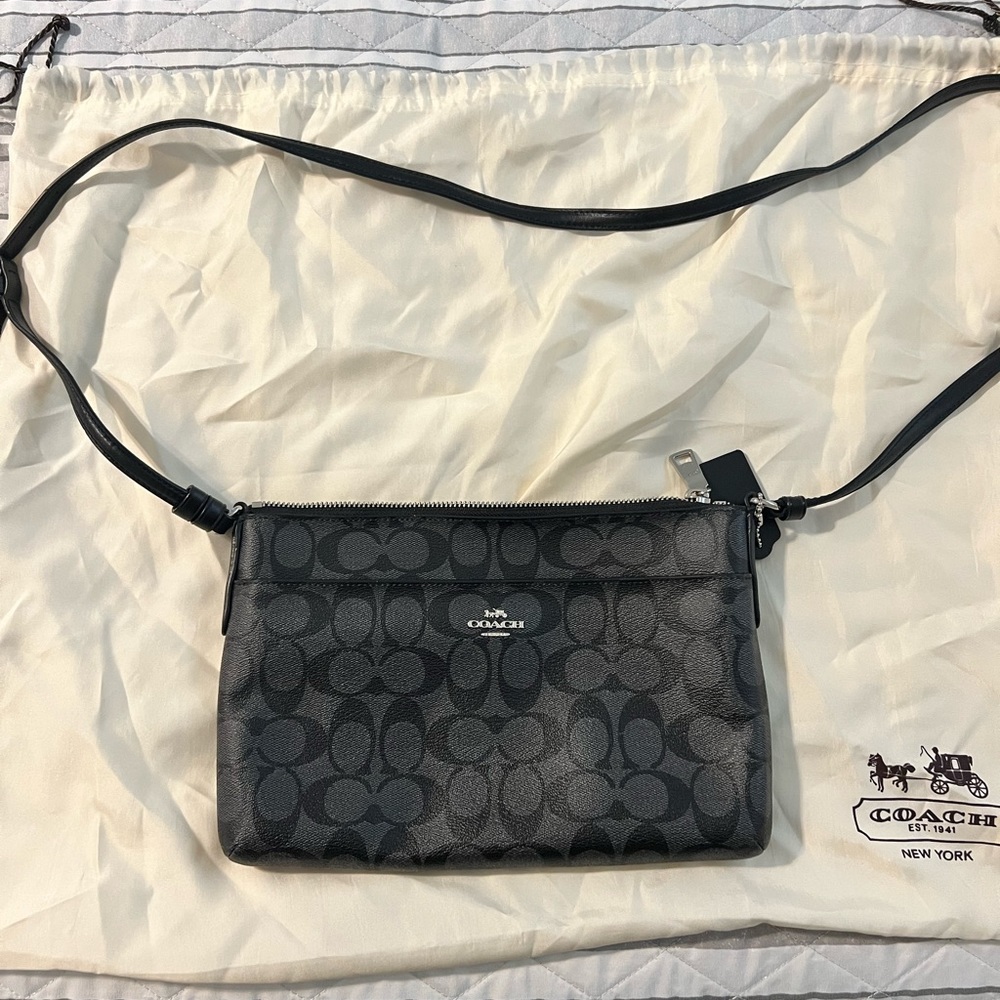 Signature Coach Crossbody Purse
